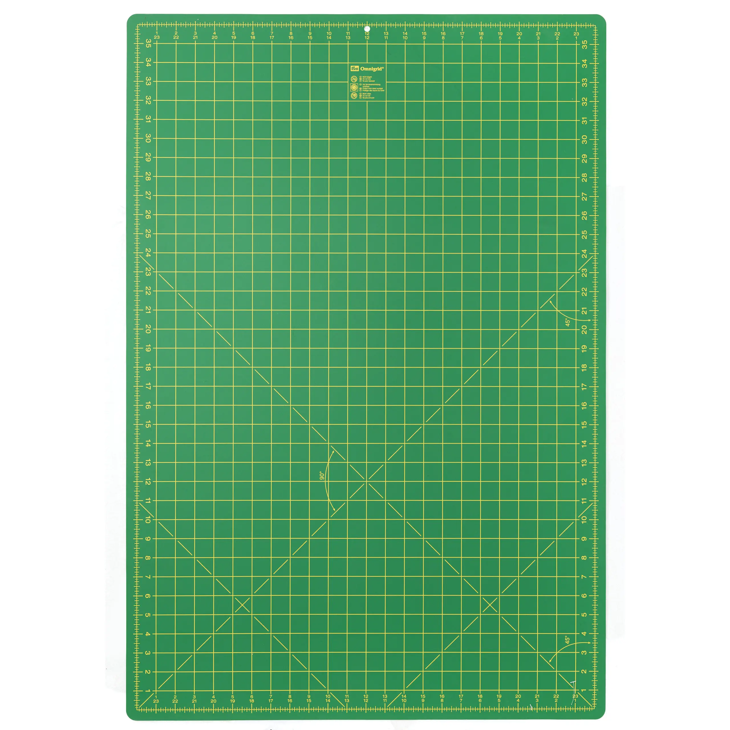 Prym 611382 Schneideunterlage cm/inch-Einteilung 90 x 60 cm