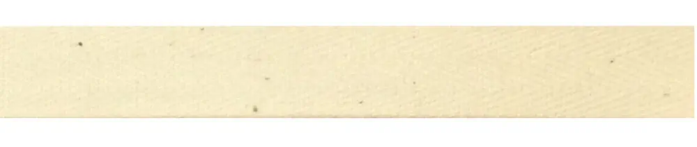 Baumwollband 15 mm beige 100% Baumwolle