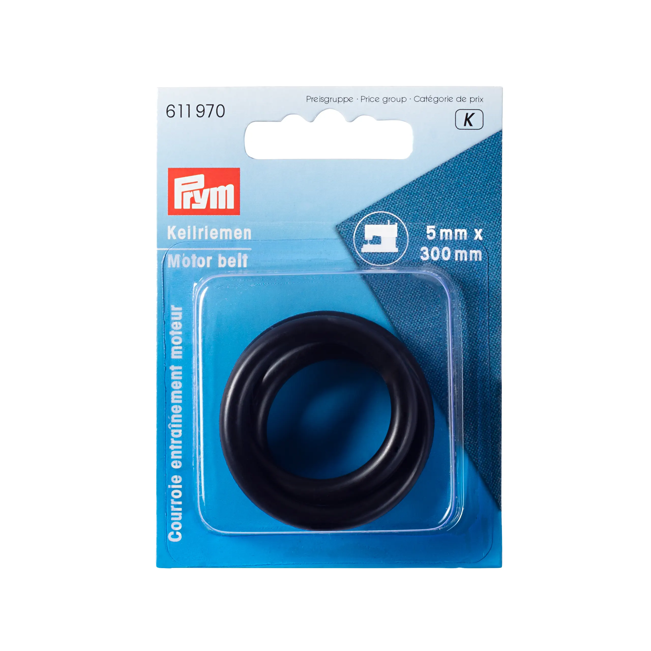 Prym 611970 Keilriemen für Nähmaschinen