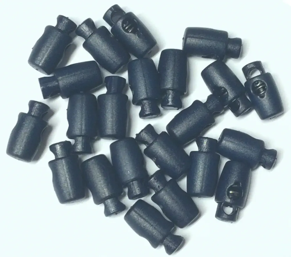 Kordelstopper dunkel blau 1-Loch