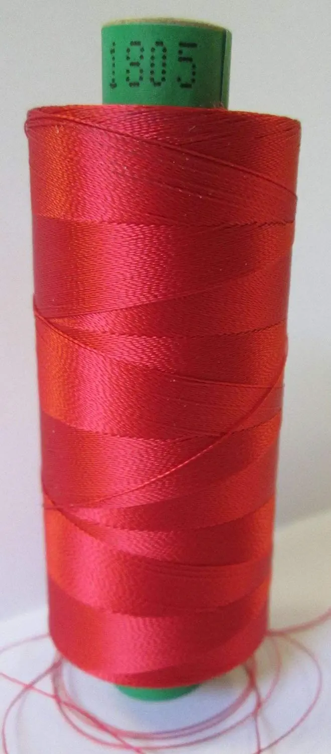Maschinenstickgarn 1000 m rot col. 1805, ISAFIL 40er