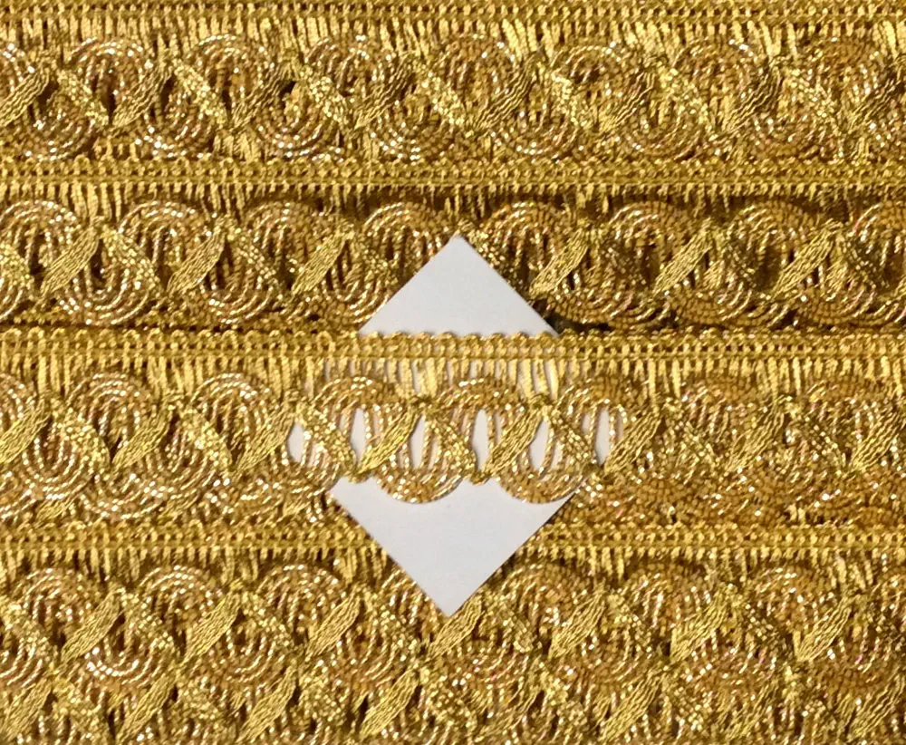 Borte Lurex 25 mm gold