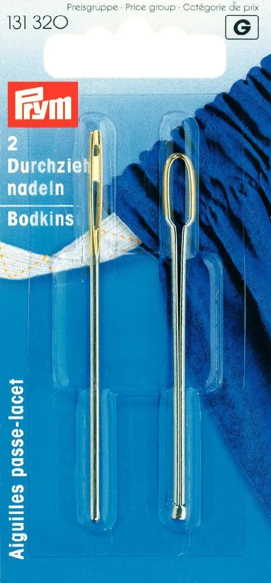 Prym 131320 Durchziehnadeln 2 Formen