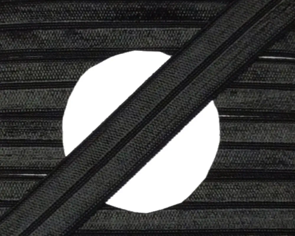 Einfaßband elastisch 19 mm schwarz