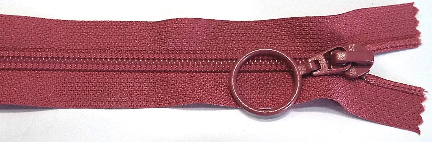 Reißverschluss pink, 040 cm Kunststoff teilbar Spirale R