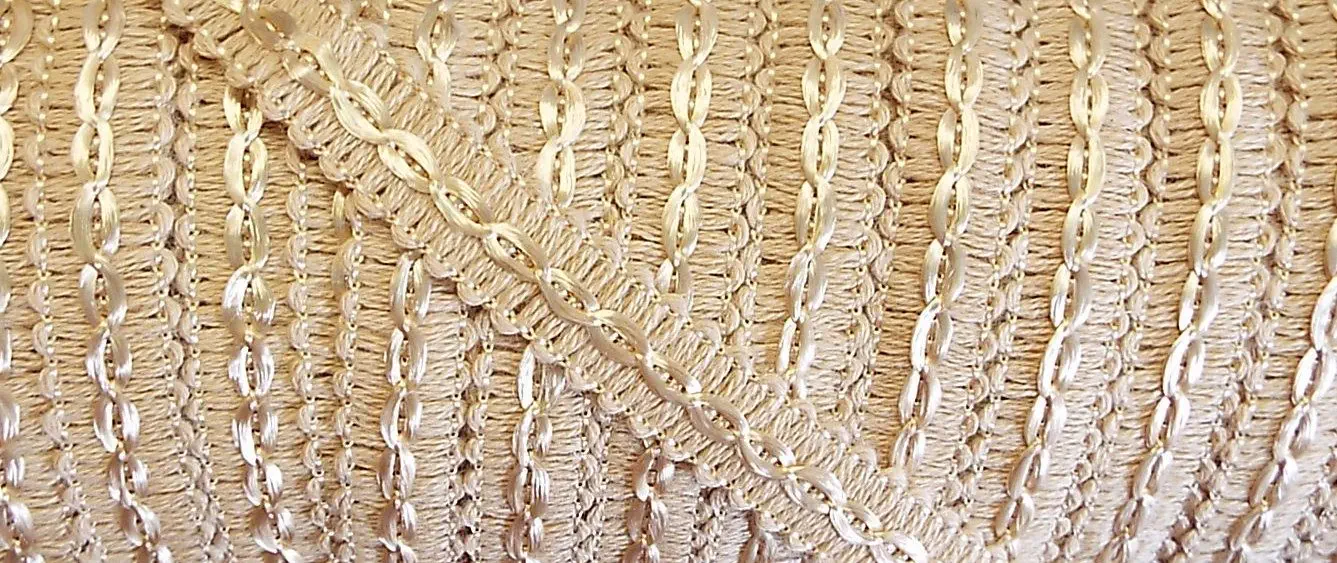 Posamentenborte beige 12 mm