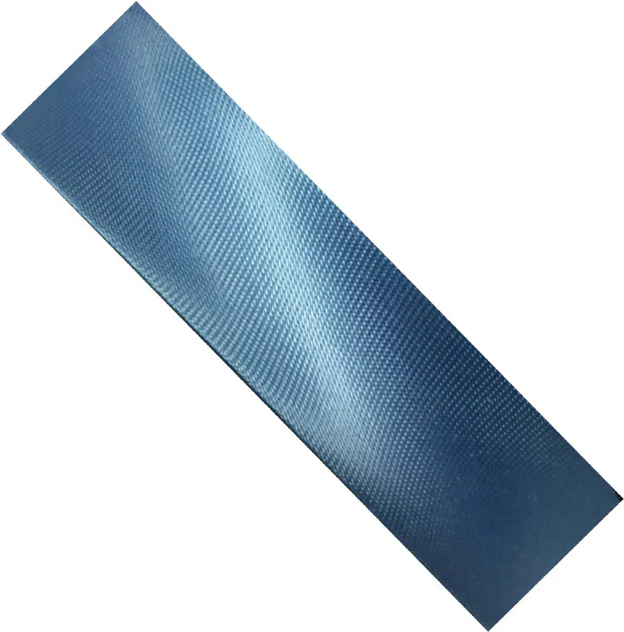 Satinschrägband 20 mm blau Fa.382  vorgefalzt