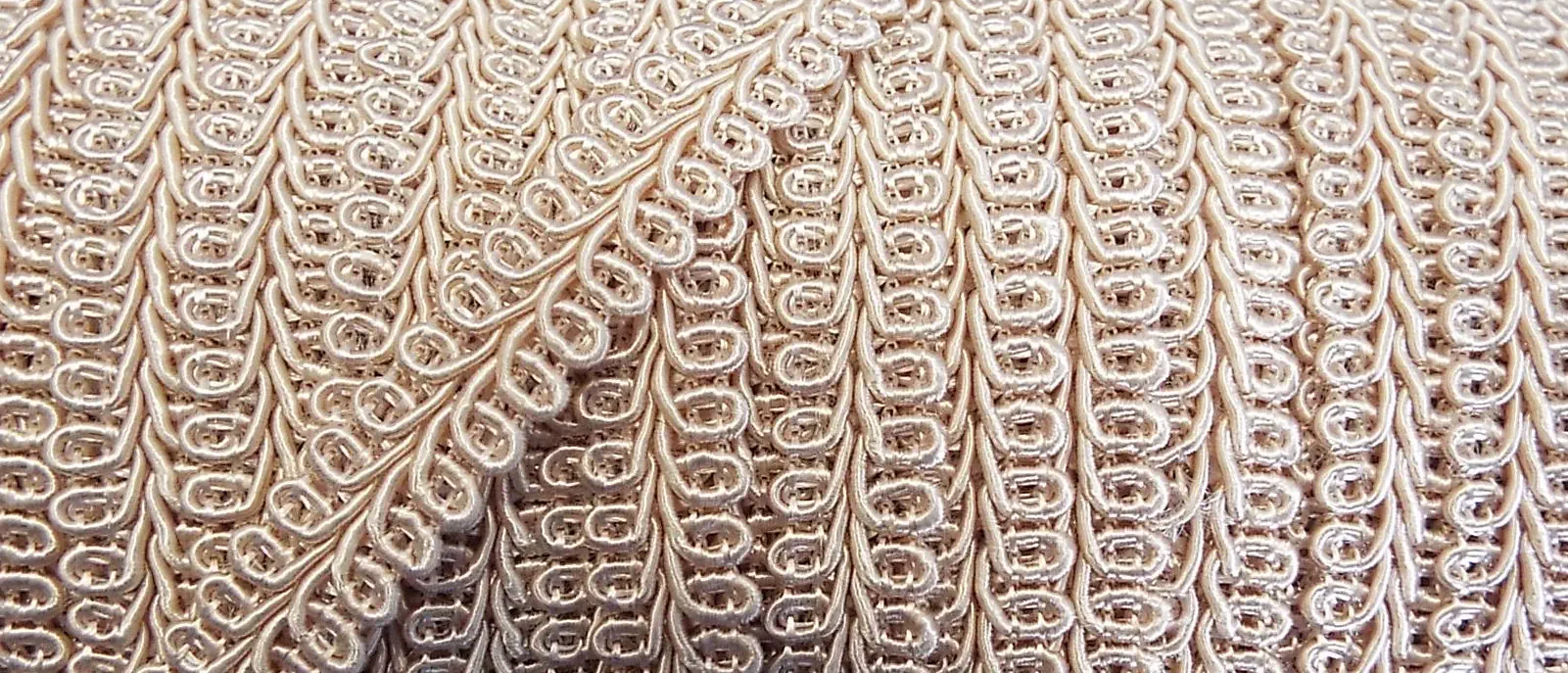 Posamentenborte, 14 mm creme
