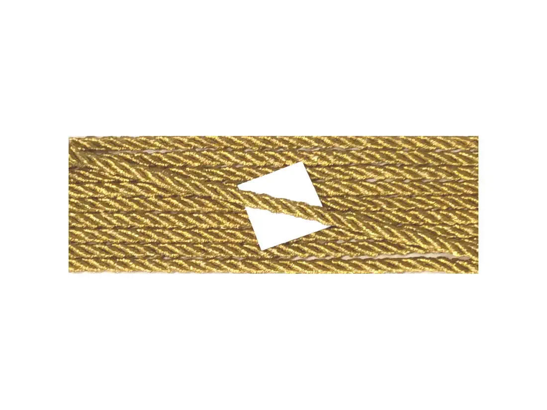 Kordel Lurex gold 5 mm