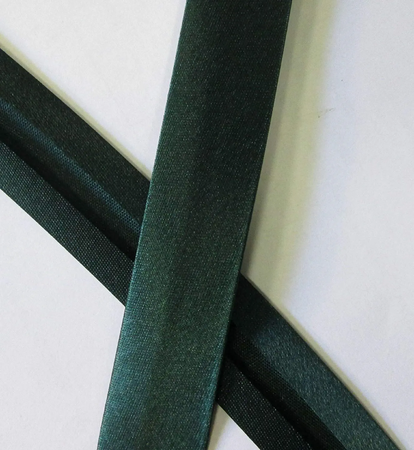 Satinschrägband tannen grün 20 mm