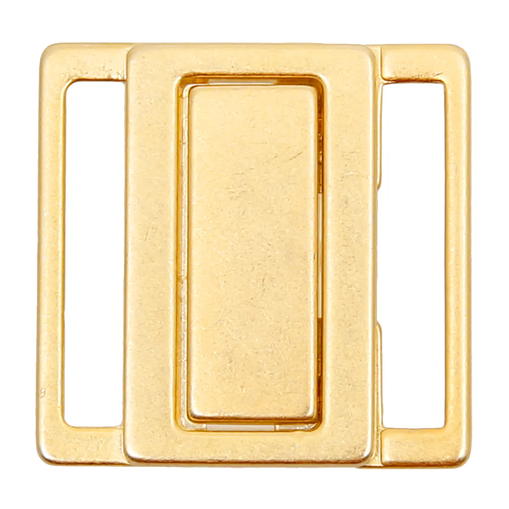 Bikiniverschluss 15 mm Metall gold