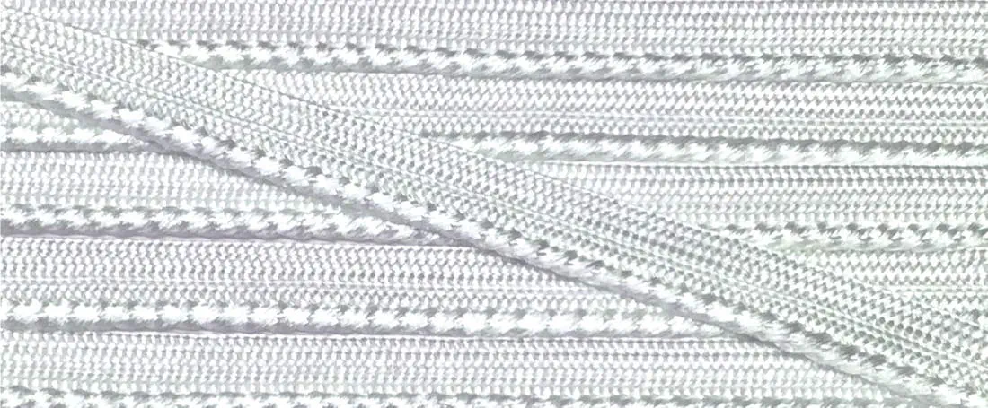 Paspel Polyester 14mm weiß
