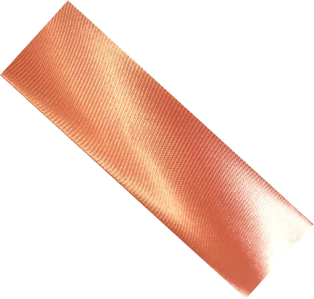 Satinschrägband 20 mm apricot Fa.328 vorgefalzt