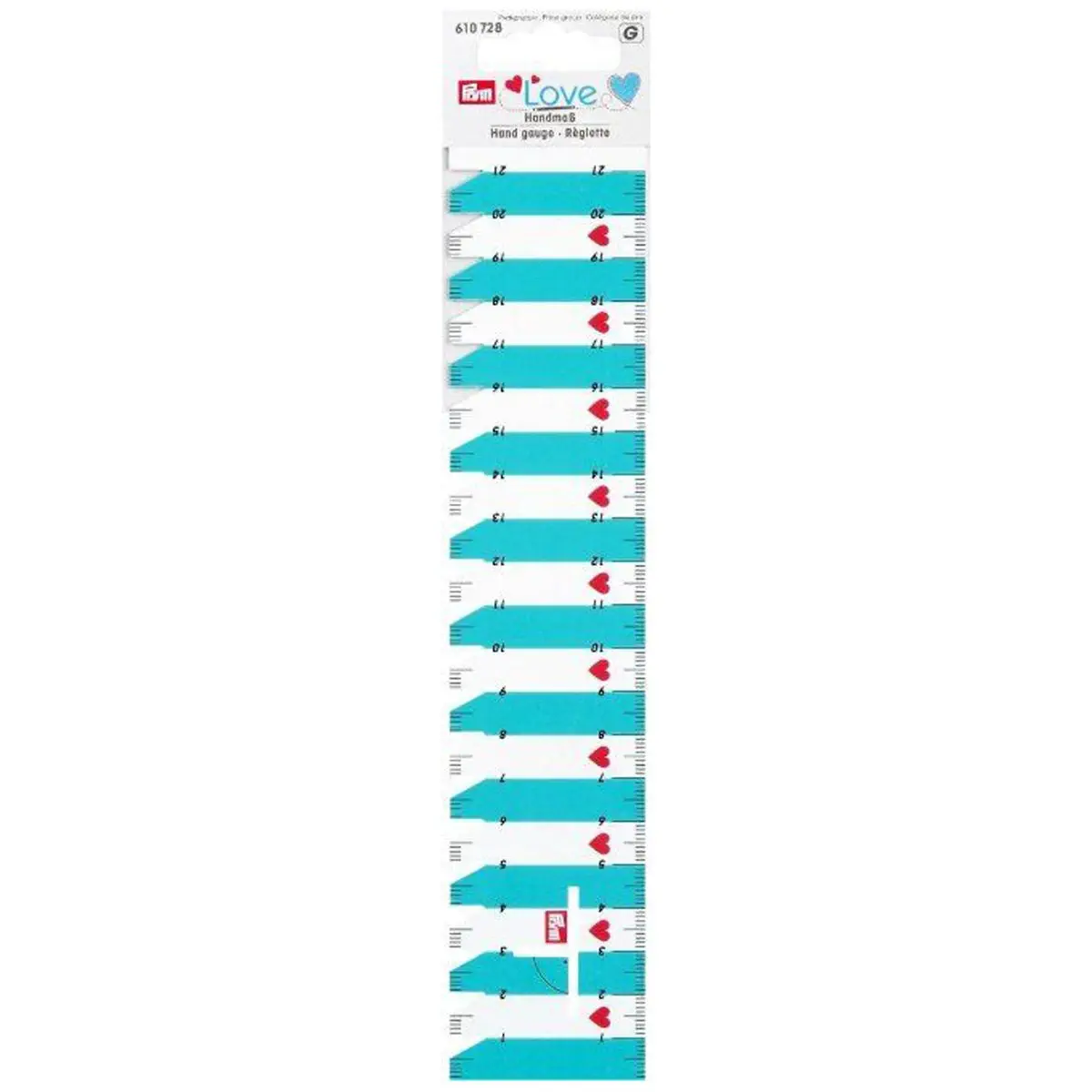 Prym 610728 Love Handmaß türkis