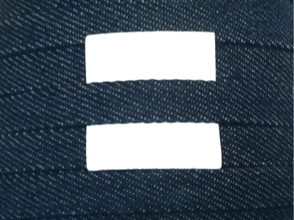 5 m Kordel Jeans dunkelblau 10 mm flach