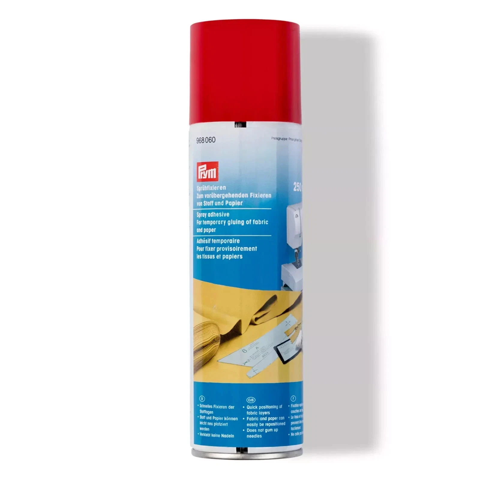 Prym 968060 Sprühfixierer für Stoff und Papier hergestellt in Frankreich