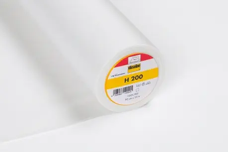Bügeleinlage H 200 weiß 1 m | 25 m