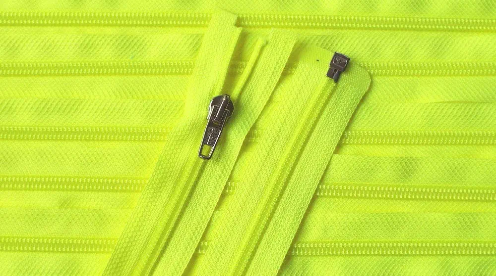 Reißverschluss gelb neon, 079 cm Kunststoff teilbar Spirale R