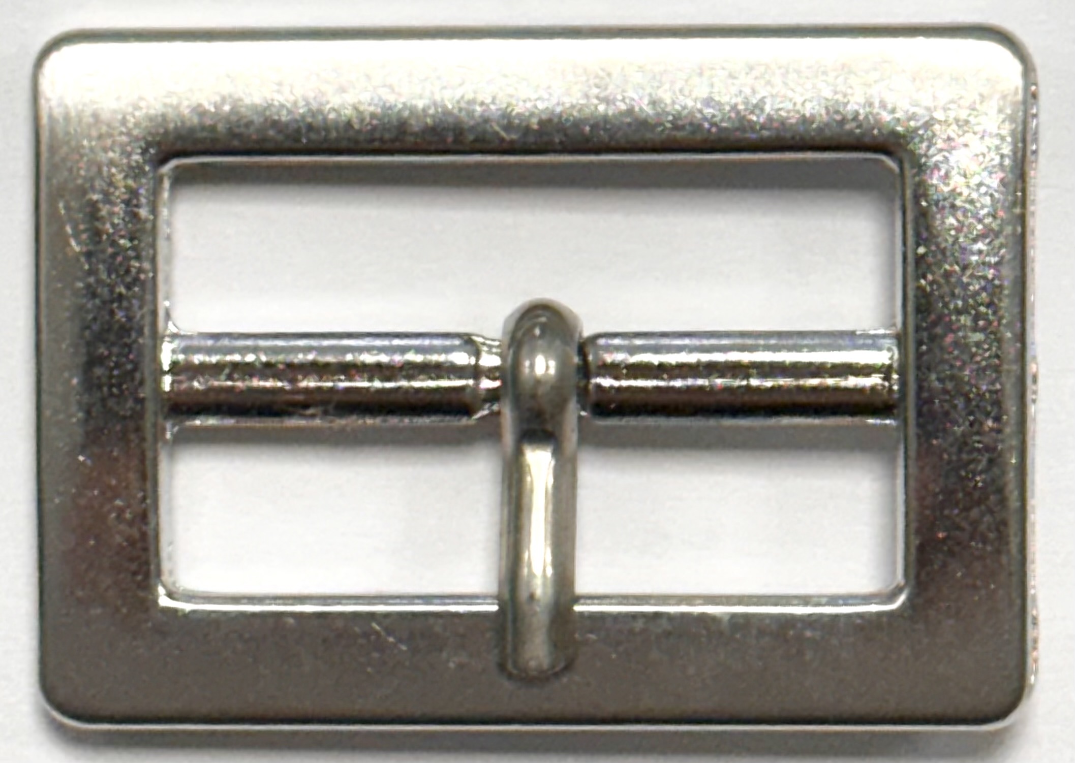 Gürtelschließe Stegbreite 25 mm silber Gürtel Schließe