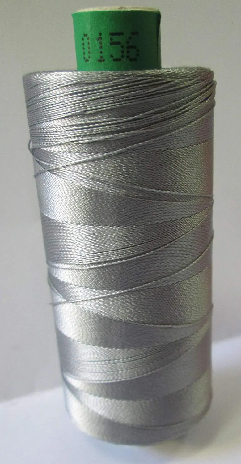 Maschinenstickgarn 1000 m mittel grau col. 0156, ISAFIL 40er