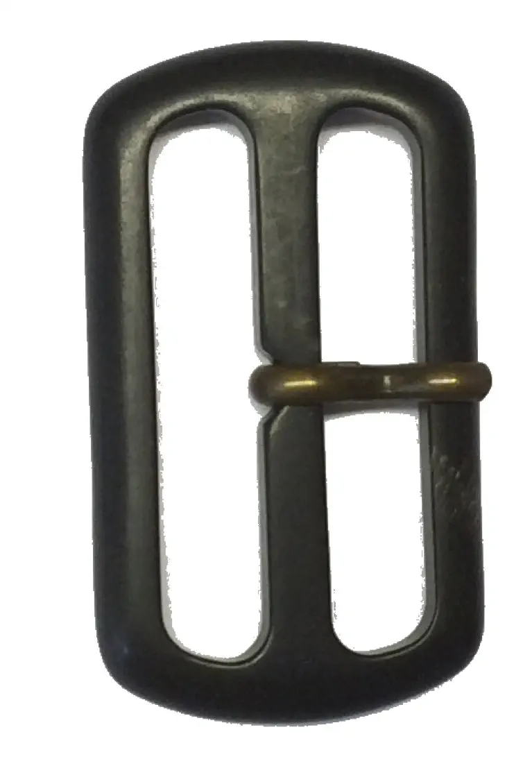 Gürtelschließe Stegbreite 40 mm anthrazit