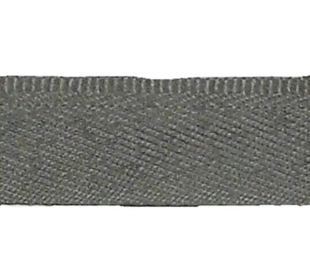 25 m Hosenschonerband/Stoßborte 15 mm grau col. 841