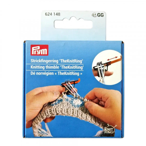 Prym 624148 Strickfingerring "TheKnitRing"