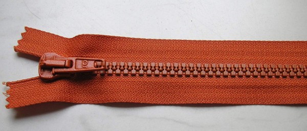 RV orange rost, 070 cm Kunststoff teilbar Krampe