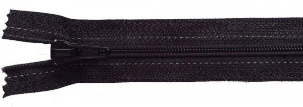 RV schwarz, 037 cm Kunststoff nicht teilbar Spirale