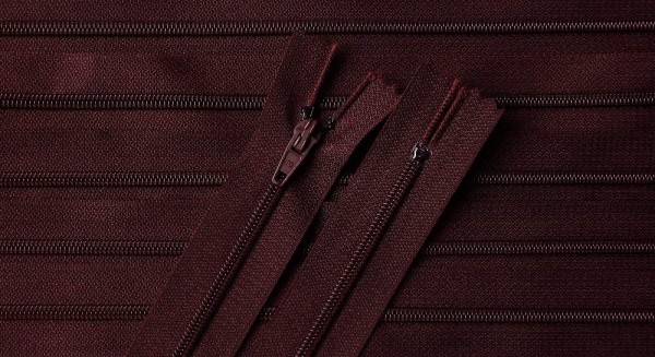 RV rot bordeaux, 010 cm Kunststoff nicht teilbar