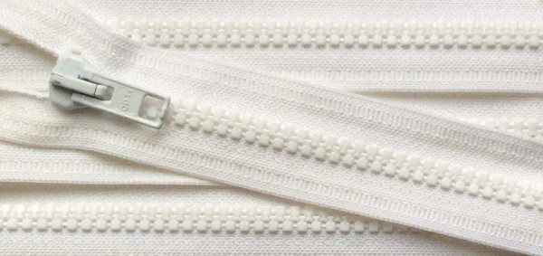 RV creme, 039 cm Kunststoff teilbar Krampe