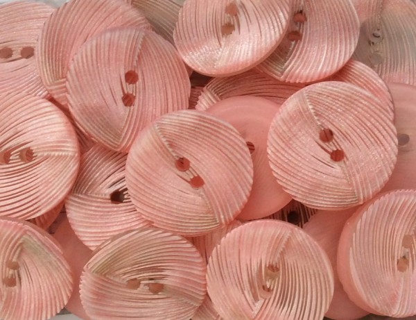 Blazerknopf rosa 23 mm