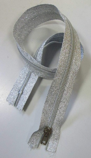 RV silber Lurex, 054 cm Kunststoff nicht teilbar