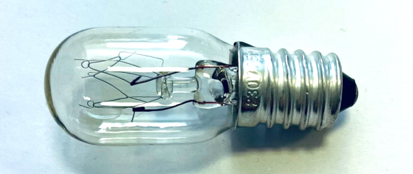 Ersatzlampe für Nähmaschinen, Schraubgewinde