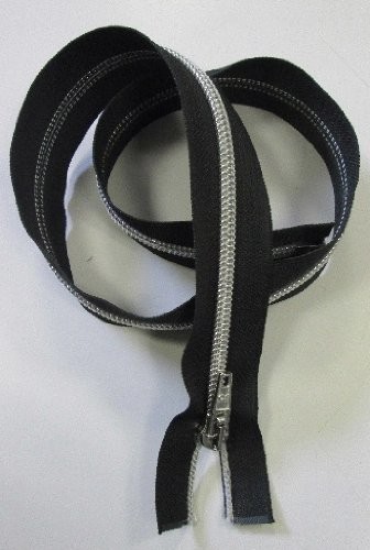 RV schwarz, 060 cm Kunststoff teilbar Spirale