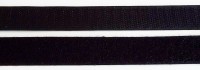 Klettband Haken- und Flauschband 20 mm schwarz zum Nähen Klettband Haken- und Flauschband 20 mm schwarz zum Nähen
