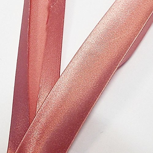 Satinschrägband alt rosa 20 mm
