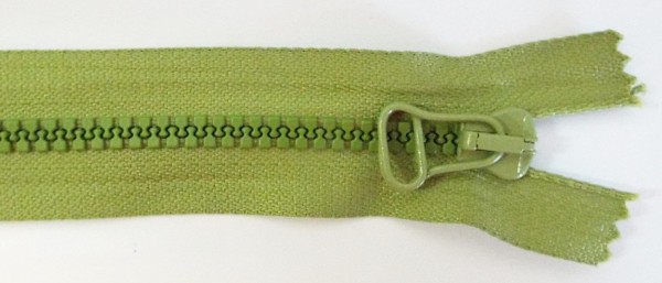 RV grün apfelgrün, 100 cm Kunststoff teilbar Krampe