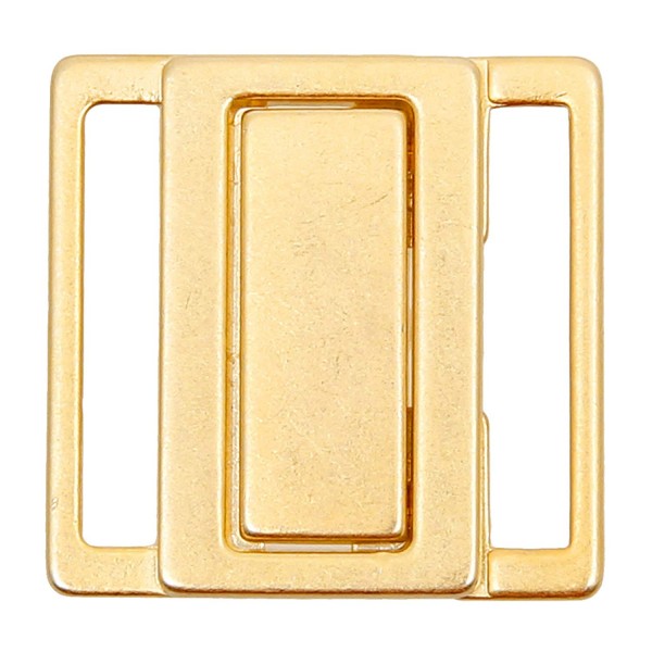 Bikiniverschluss 10 mm Metall gold
