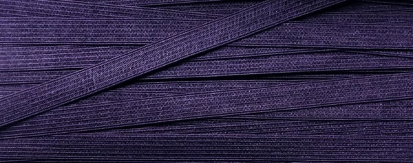 Gummilitze 8 mm dunkel violett