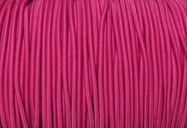 elastische Kordel 2,5 mm pink