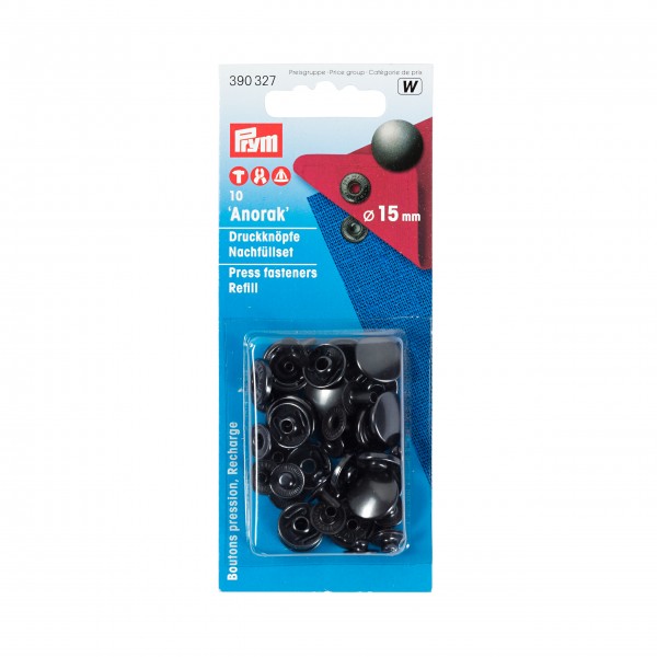 NF-Nachfüllp. für 390302 MS 15 mm brüniert