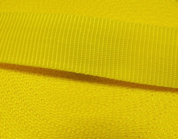 PP Gurtband 25 mm gelb