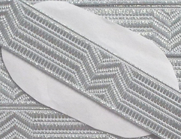 Uniform Tresse silber 25 mm