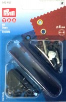 Prym 542402 Ösen 4mm brüniert ohne Scheiben Prym 542402 Ösen 4mm brüniert ohne Scheiben