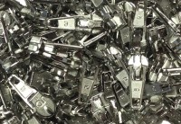 Reißverschluß Schieber für Endlosware 4 mm silber Reißverschluß Schieber für Endlosware 4 mm silber