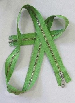 RV grün apfelgrün, 100 cm Metall teilbar