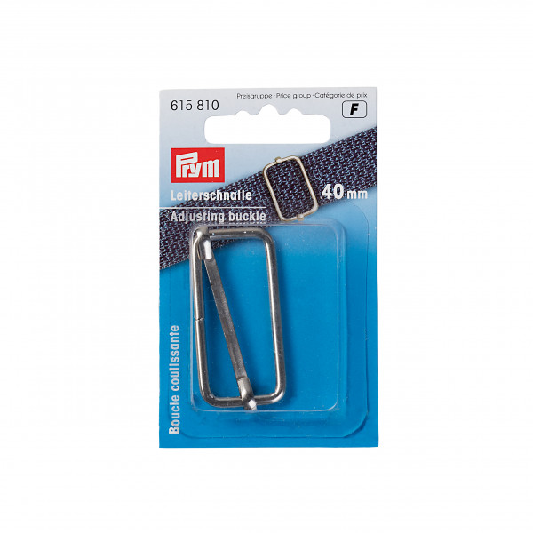 Prym 615810 Leiterschnalle silber 40 mm