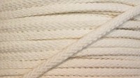 Baumwollkordel 6 mm rohweiß Baumwollkordel 6 mm rohweiß