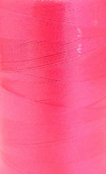 Maschinenstickgarn 1000 m neon pink col. 6 100 % Polyester 40er